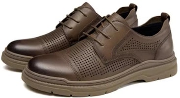 Kasut Kulit Aokang Lelaki 'Coklat Fesyen Bertali' 1233814010 Lookbook Kasut Kulit Aokang Lelaki 'Coklat Fesyen Bertali' 1233814010