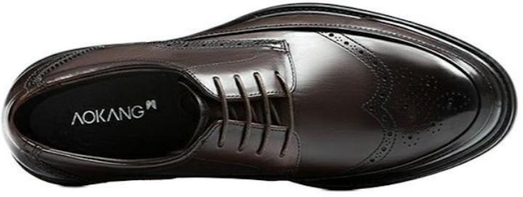 Aokang Leather Dress Shoes 'Business Comfort Brown' 1211611135 Lookbook Aokang Leather Dress Shoes 'Business Comfort Brown' 1211611135