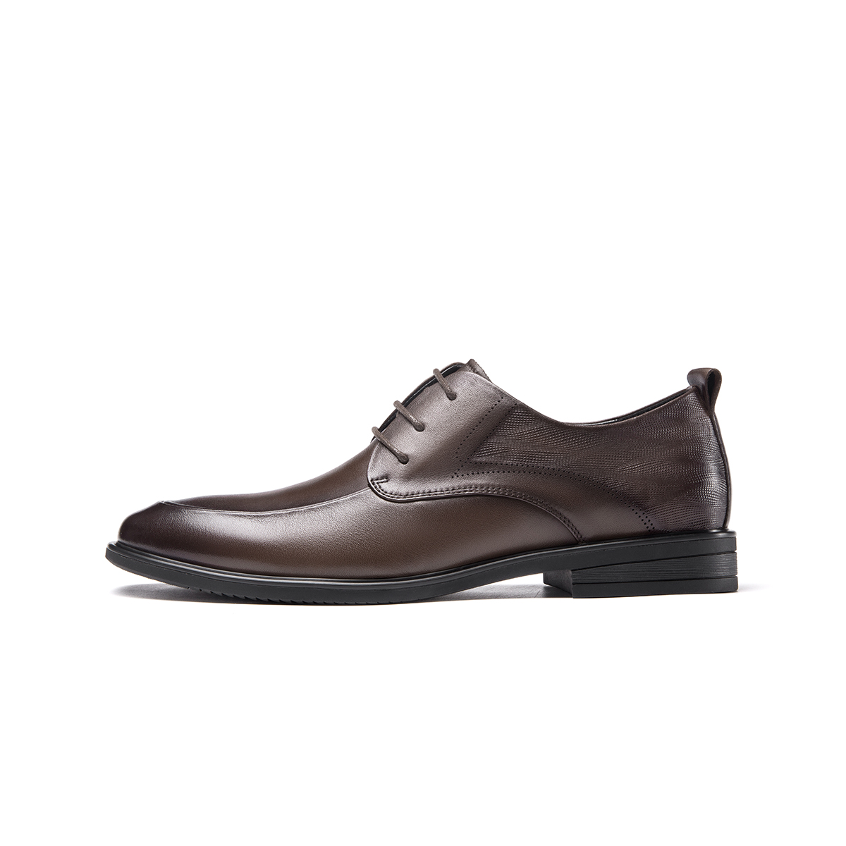 Aokang Leather Dress Shoes 'Comfort Versatile Brown' 1223211055