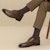 Kasut Kulit Aokang Lelaki 'Comfort Versatile Coklat' 1223211055