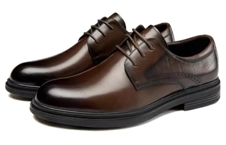 Shop 奥康レザー・ドレスシューズ「快適ブラウン」1233111137 1233111137