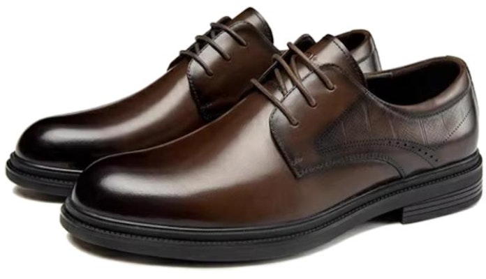 Aokang Leather Dress Shoes 'Comfortable Brown' 1233111137 Shop Aokang Leather Dress Shoes 'Comfortable Brown' 1233111137