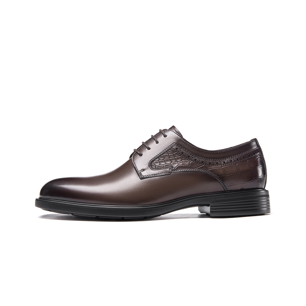 Aokang Leather Dress Shoes 'Simple Brown' 1223211052
