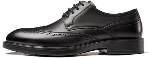 Aokang Leather Lace-Up Round Toe Dress Shoes 'Black' T223211882 Aokang Leather Lace-Up Round Toe Dress Shoes 'Black' T223211882