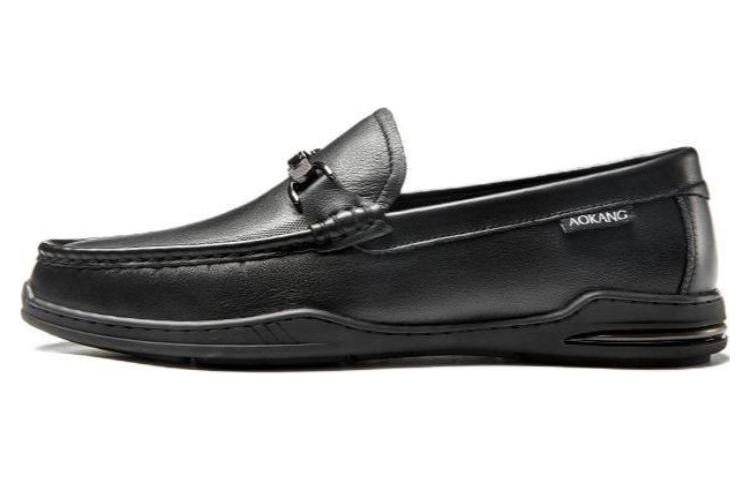 Aokang Leather Loafer 'Business Casual Black'
