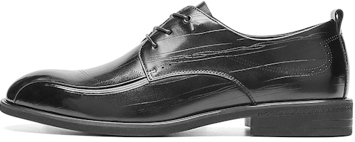 Aokang Leather Low-Top Lace-Up 'Business Dress Black' 1231111015 Aokang Leather Low-Top Lace-Up 'Business Dress Black' 1231111015
