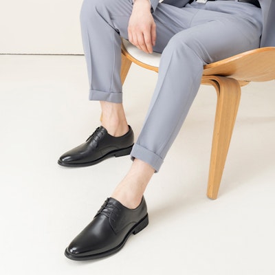 AOKANG革靴 黒 ローカット レースアップ T223111025 Sizing AOKANG革靴 黒 ローカット レースアップ T223111025