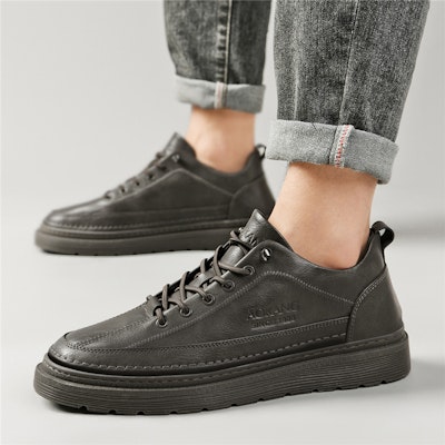 Aokang Leather Low-Top Sneakers 'Fashion Casual All-Match' 1225422042W 14