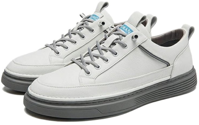 Aokang Sepatu Kulit Rendah 'Nyaman Kasual Putih' 1233322041 Order Aokang Sepatu Kulit Rendah 'Nyaman Kasual Putih' 1233322041