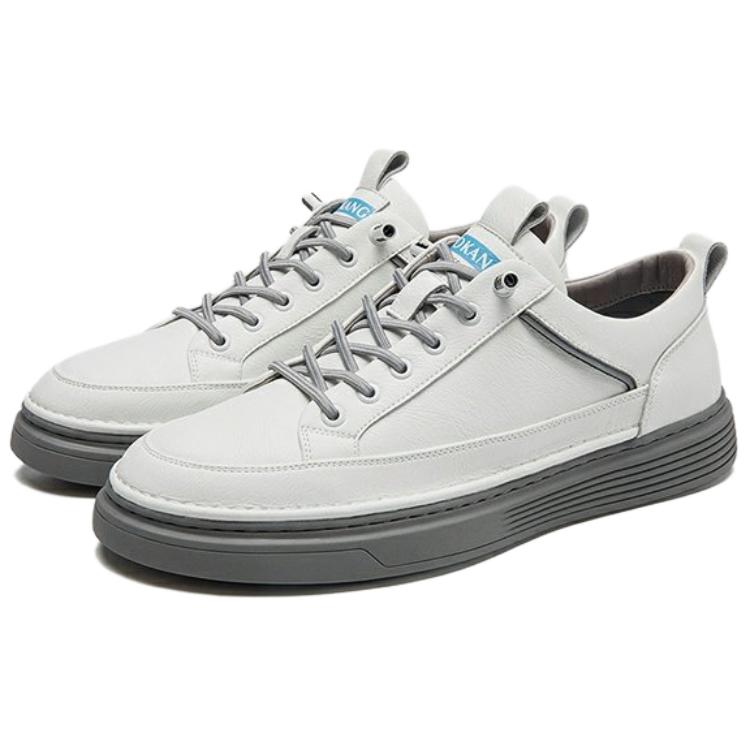 Order Aokang Leather Low 'Comfort Casual White' 1233322041