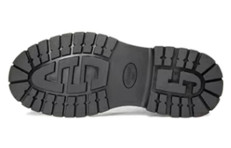 Shop AOKANG レトロ黒マーチンブーツ 1223913015