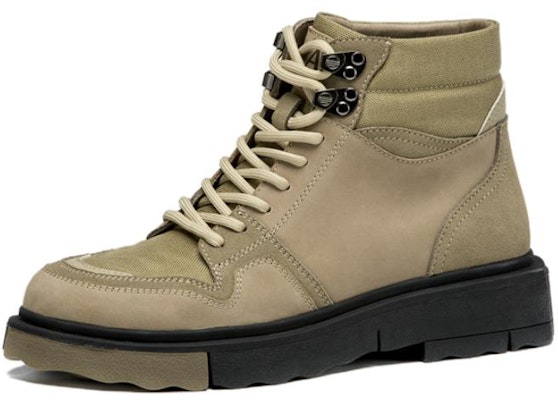 奧康AOKANG 牛皮革 舒適耐磨百搭 短中筒 馬丁靴 男款 卡其色 Order 奧康AOKANG 牛皮革 舒適耐磨百搭 短中筒 馬丁靴 男款 卡其色