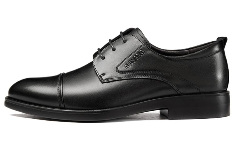 Aokang Leather Oxford 'Black'