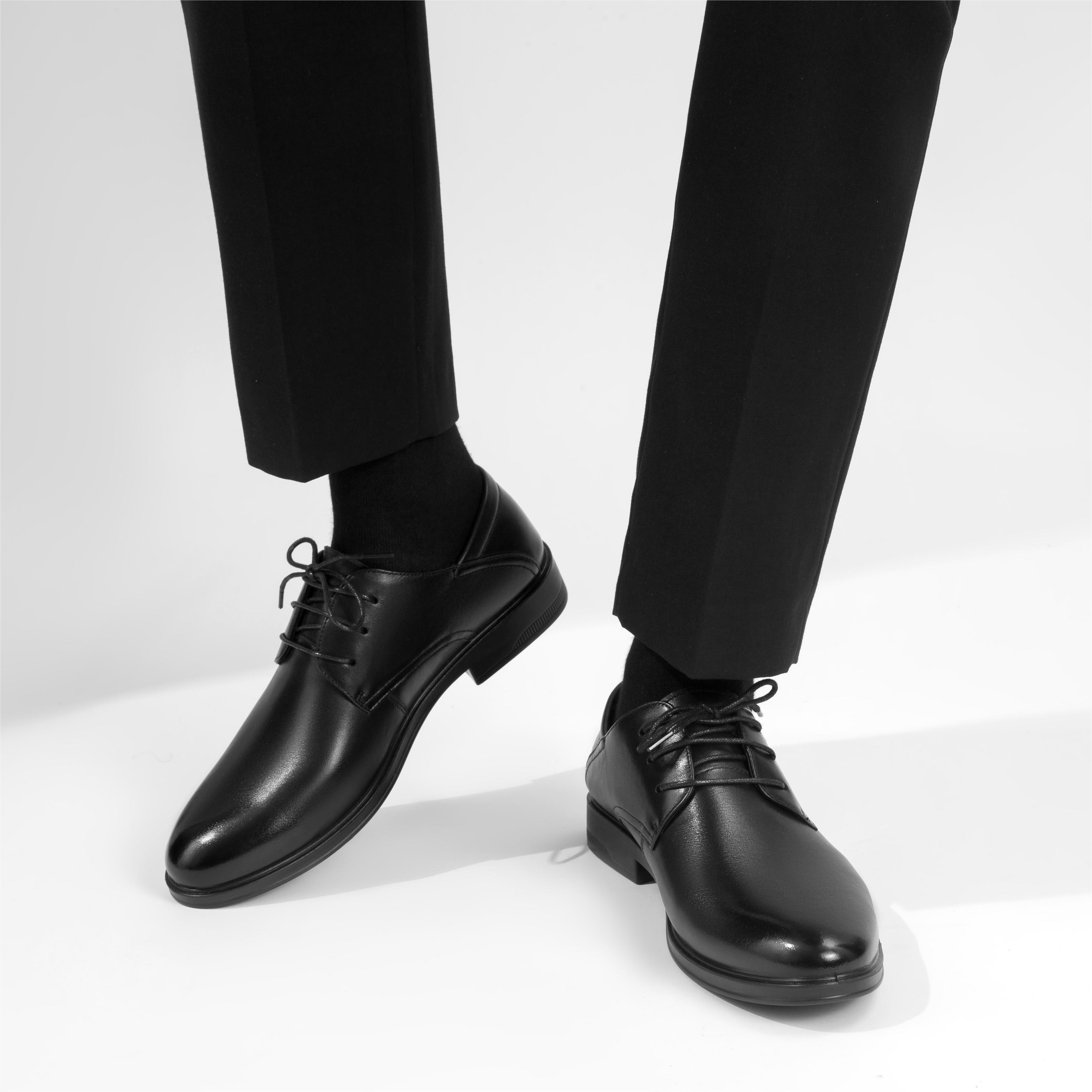 Aokang Leather Oxford 'Black CMFT' 圖 5