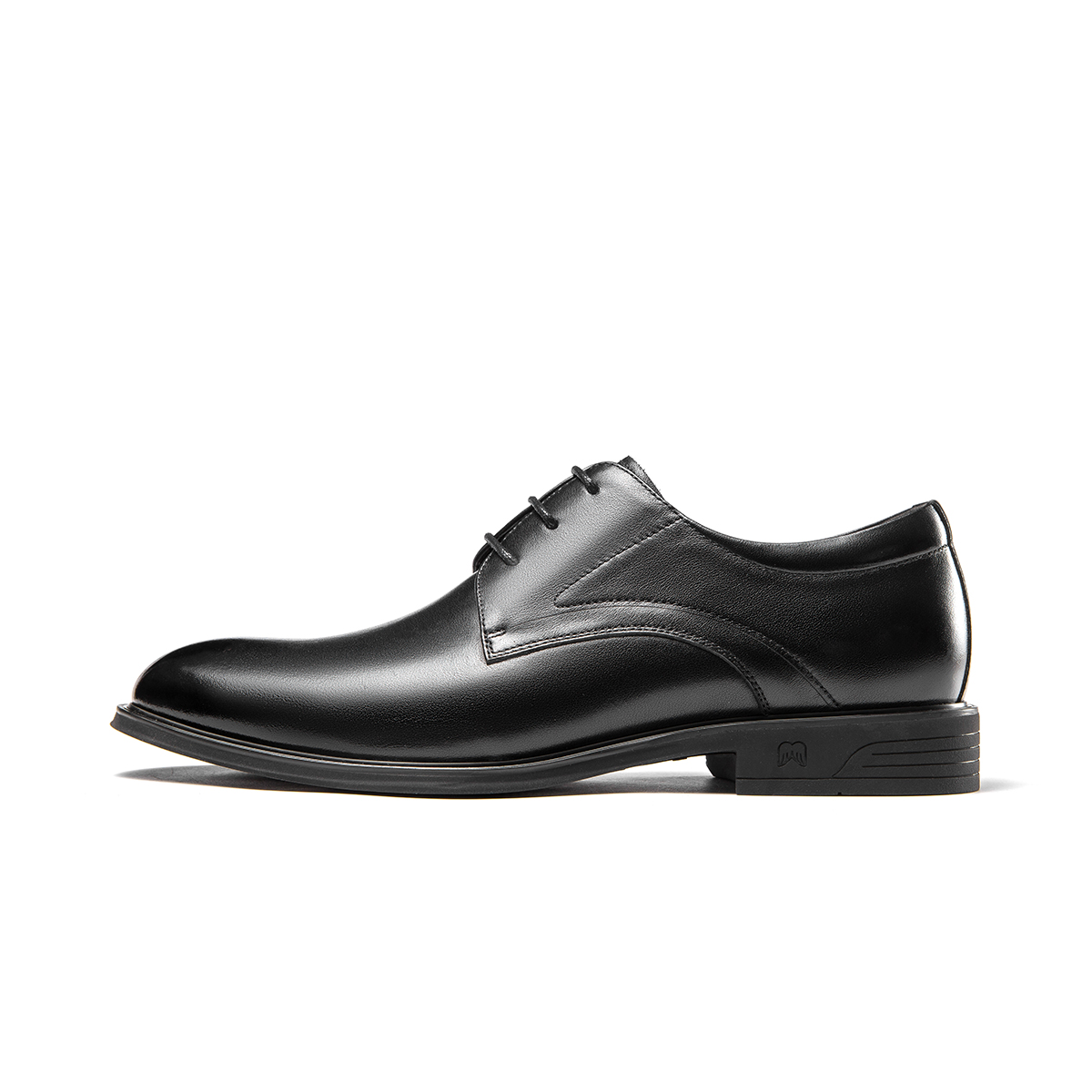 Aokang Leather Oxford 'Black CMFT Casual'