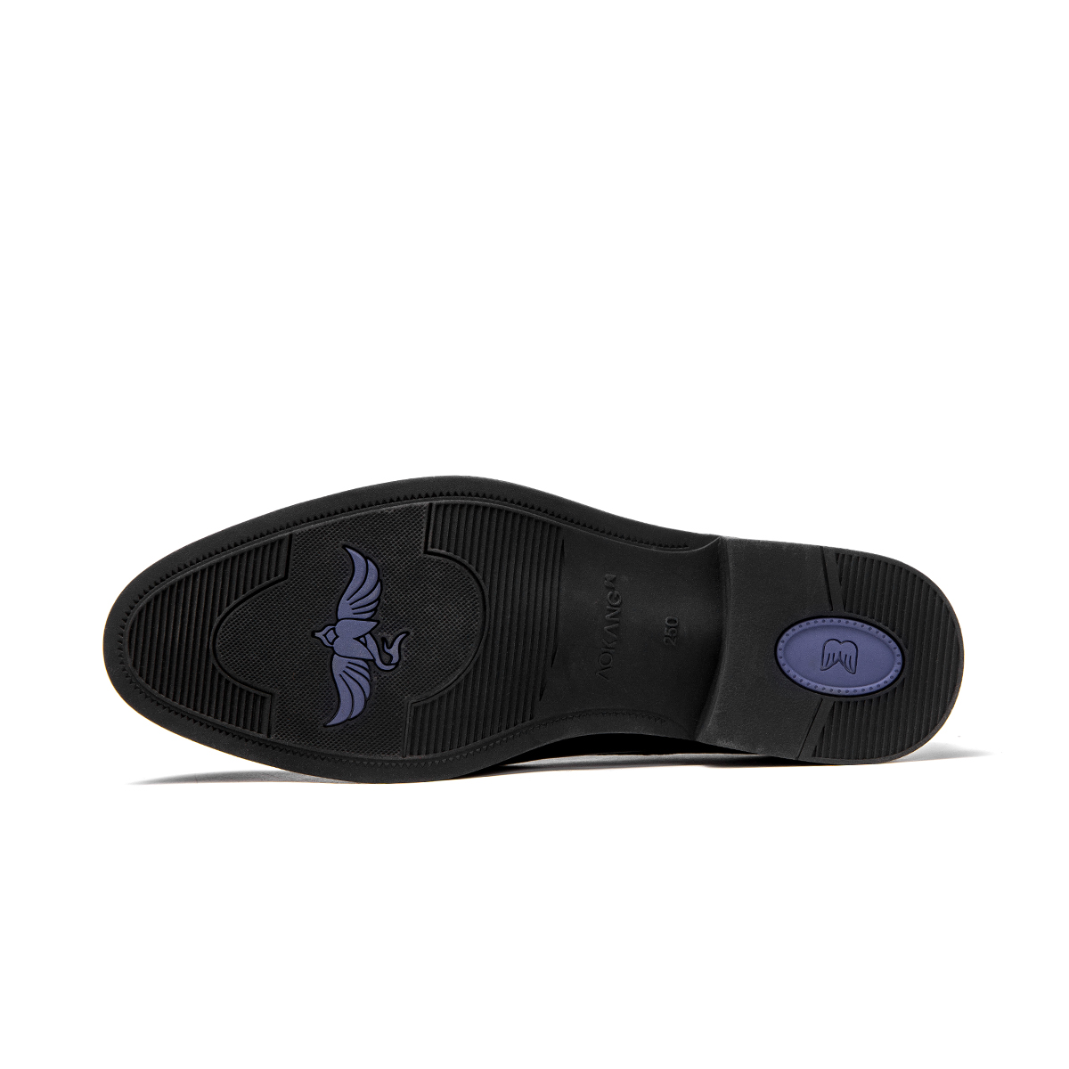 Aokang Leather Oxford 'Black CMFT Casual' 圖 5