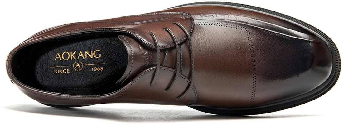 Aokang Leather Oxford 'British Trend' 1233211051 Cheap Aokang Leather Oxford 'British Trend' 1233211051