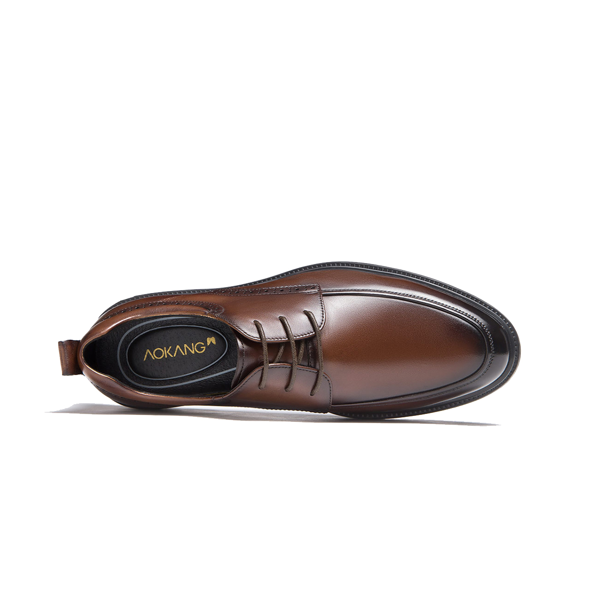 Aokang Leather Oxford 'Brown' 圖 3