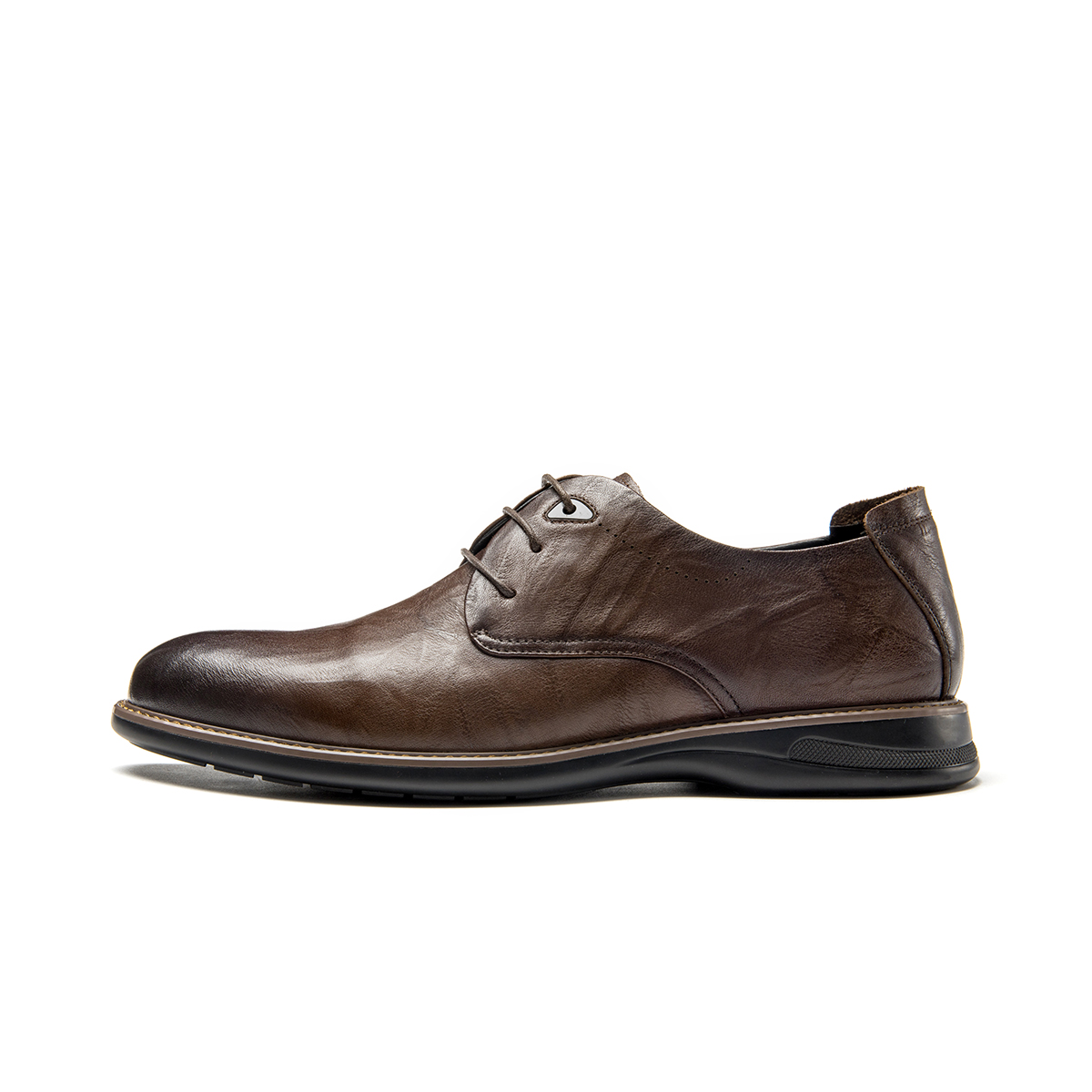 Aokang Leather Oxford 'Brown Business'