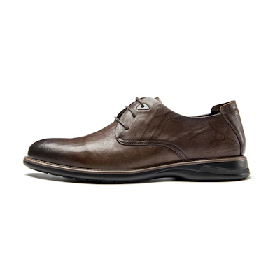 Aokang Leather Oxford 'Brown Business'