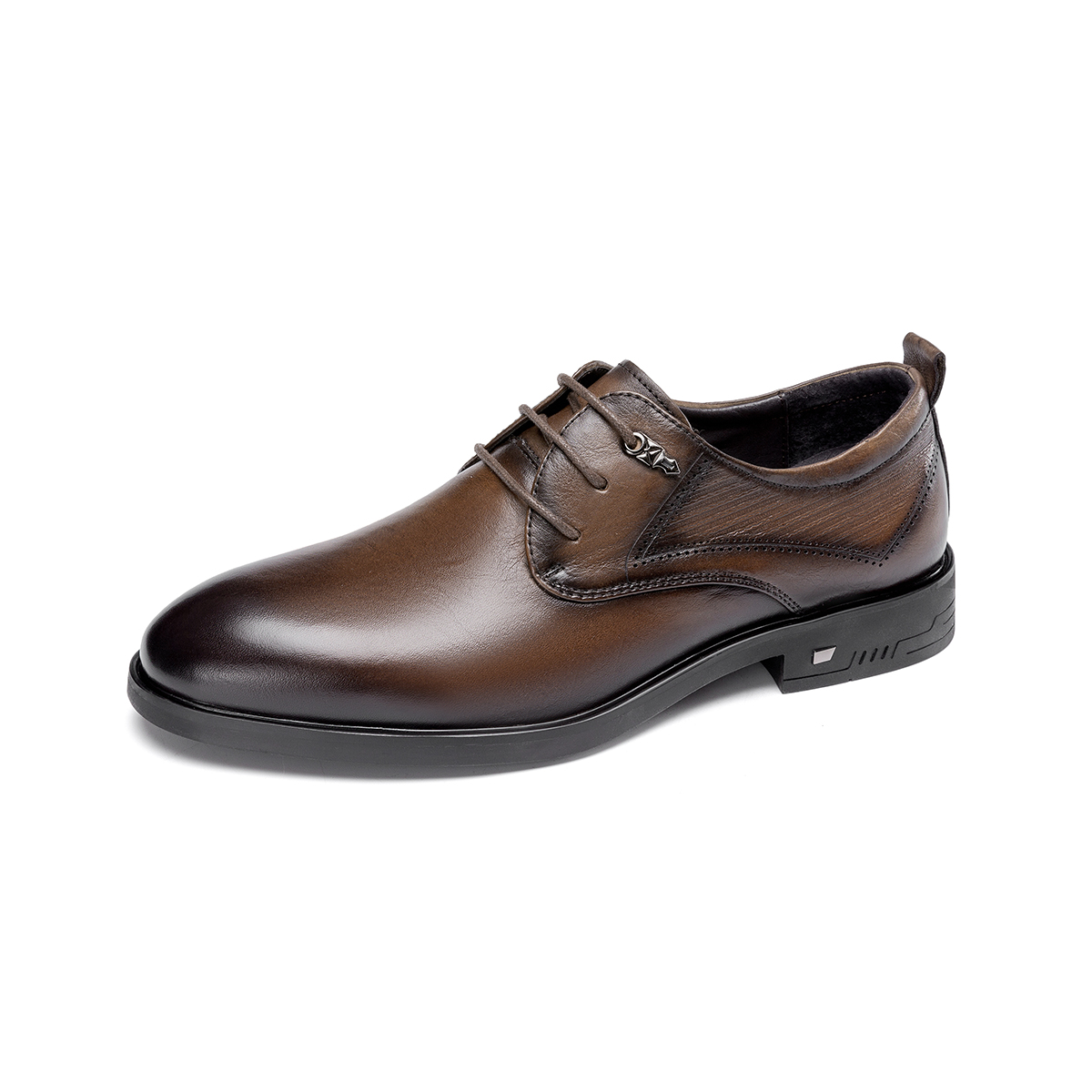 Aokang Leather Oxford 'Brown Business CMFT' 圖 2