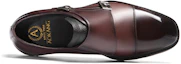 Lookbook Aokang Leather Oxford 'Burgundy Buckle' 1223114047