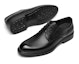 Sizing Aokang Kasut Kulit Oxford 'Classic British Hitam' 1225211040W