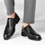 Aokang Kasut Kulit Oxford 'Classic British Hitam' 1225211040W