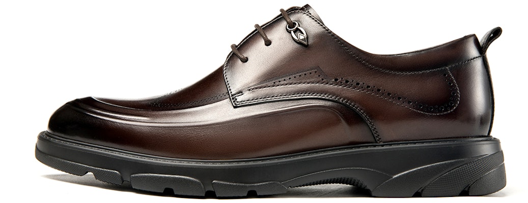 Aokang Leather Oxford 'Thick Sole Lace-Up Men's' 1233214009 Details for Aokang Leather Oxford 'Thick Sole Lace-Up Men's' 1233214009