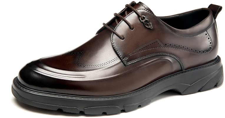 Aokang Leather Oxford 'Thick Sole Lace-Up Men's' 1233214009 Sizing Aokang Leather Oxford 'Thick Sole Lace-Up Men's' 1233214009