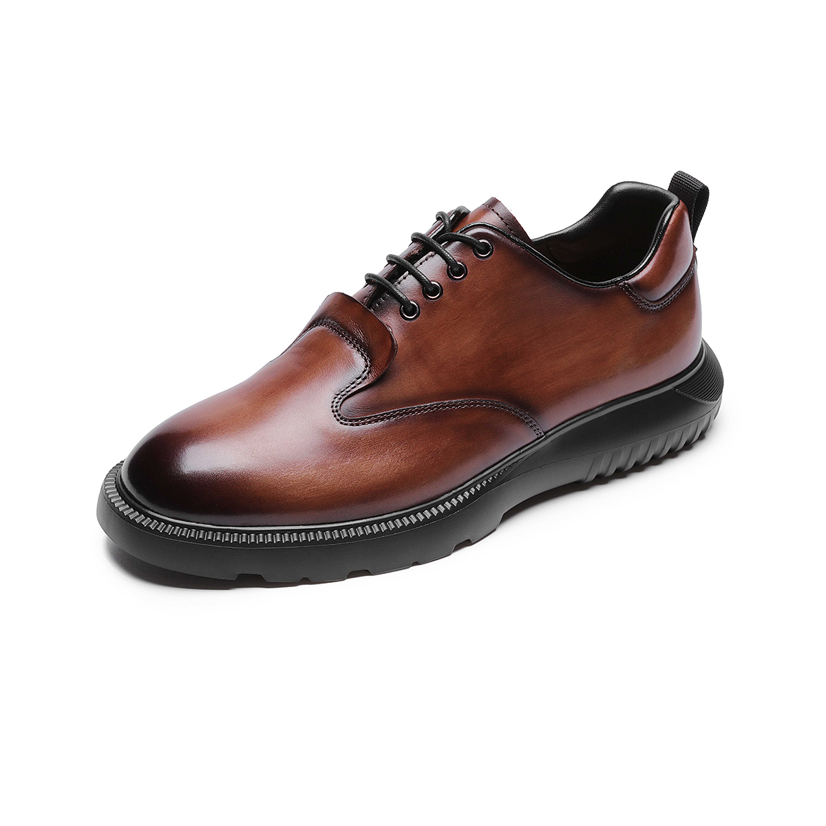 Aokang Leather Oxford Business 'Reddish Brown' 圖 2