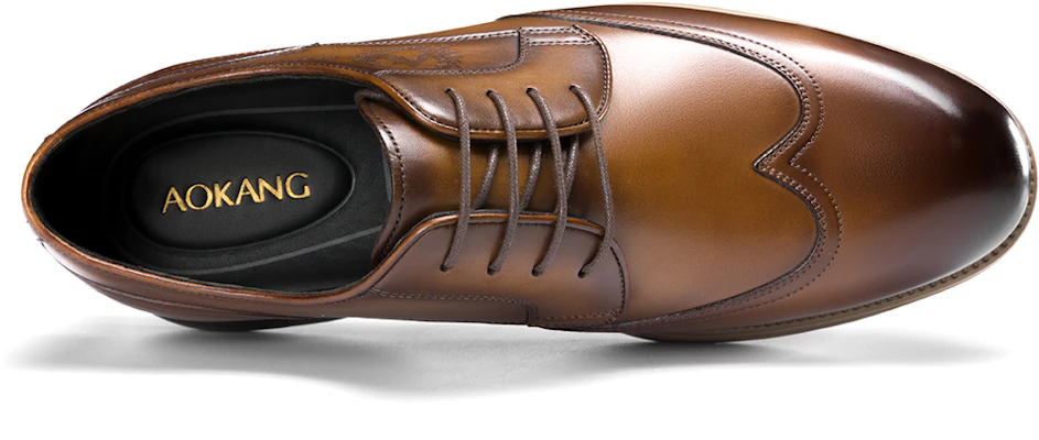 아오캉 레트로 브라운 정장구두 (Aokang Retro Brown Dress Shoes) 1223214003 Lookbook 아오캉 레트로 브라운 정장구두 (Aokang Retro Brown Dress Shoes) 1223214003