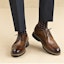 Details for Kasut Kulit Retro Perniagaan Aokang 'Coklat' 1223214003