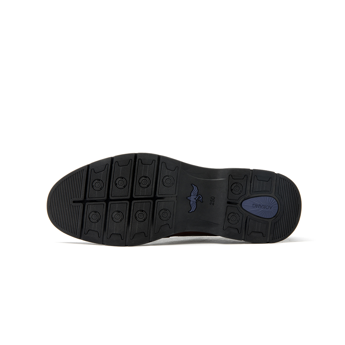 Aokang Leather Round Toe Derby 'Brown Business CMFT' 圖 4