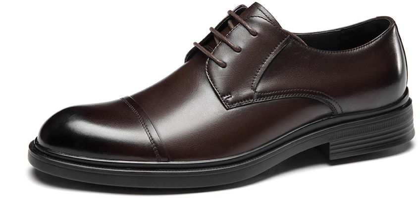 Aokang Leather Round Toe Lace-Up 'Comfort Dress Brown' 1223211017 Order Aokang Leather Round Toe Lace-Up 'Comfort Dress Brown' 1223211017