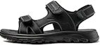 Buy Aokang Leather Sandal 'Black Comfort' 1233723031