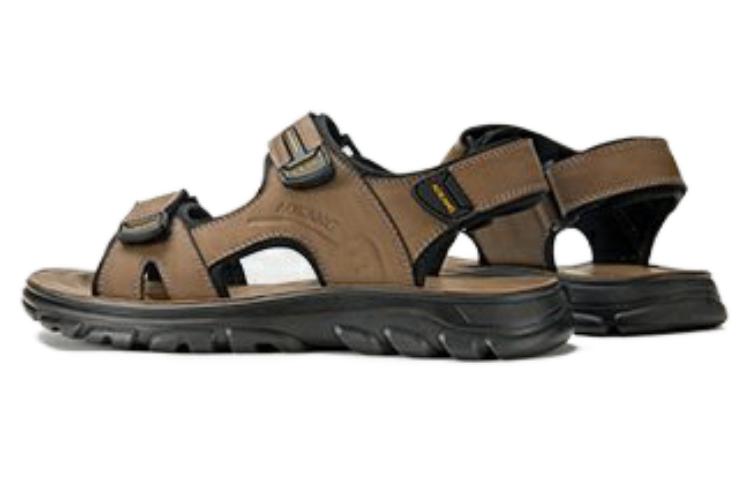 Lookbook 奥康レザーサンダル「イエローブラウン」1233723032 1233723032