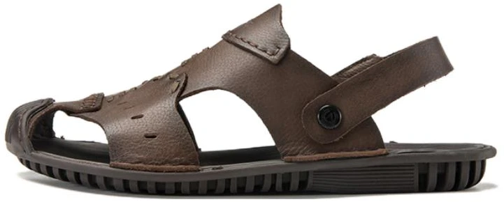aokang-leather-soft-comfort-open-toe-sandals-brown-1233723025
