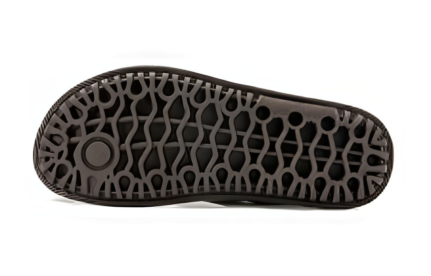 Aokang Leather Soft CMFTable Sandals 'Brown' 圖 5