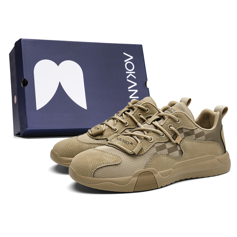 AOKANG Lightweight Casual Shoes Mesh Breathable Non-Slip Sneakers 45 Size 1114240533D
