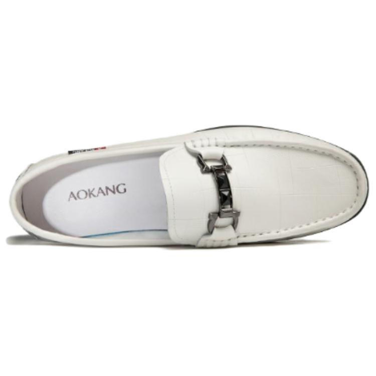 Aokang Loafer 'Business Casual White' 圖 4