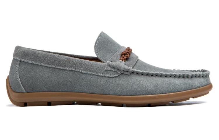 Order Mocasines Aokang 'Confort Empresarial Cuero Azul' 1233324039