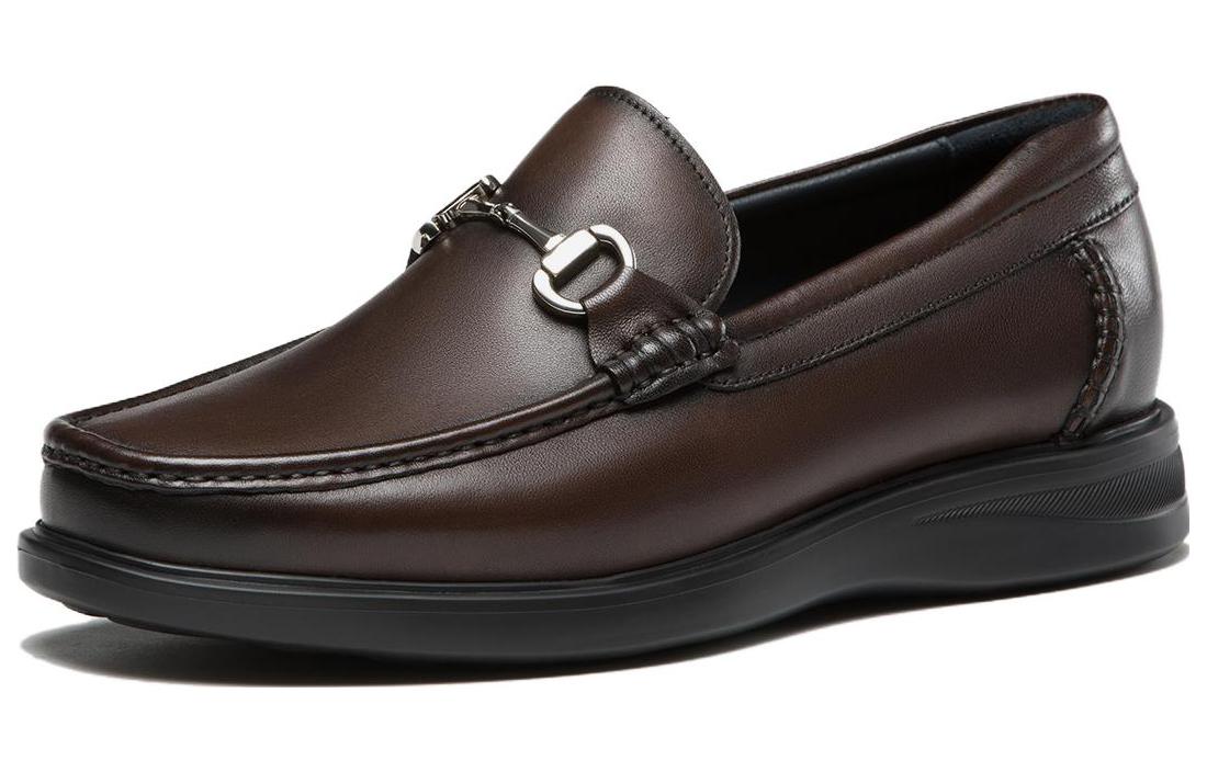 Lookbook AOKANG 快適ブラウンローファー (AOKANG Kaiteki Buraun Rōfā) 1211614013