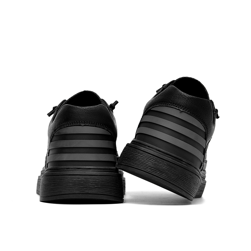Lookbook Aokang Low-Top Board Shoe 'Black Fashion Casual Retro' 1225422045W