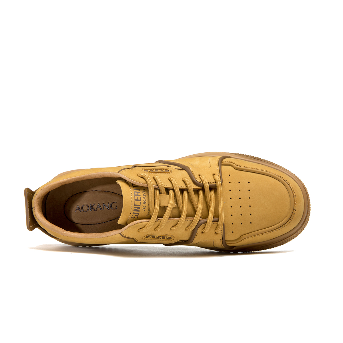 Lookbook Aokang Kasut Rendah Kasual 'Kulit Selesa dan Serbaguna' 1233432024