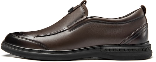 Aokang Low-Top Leather Casual Comfort Business Shoe 'Brown' 1233114025 Aokang Low-Top Leather Casual Comfort Business Shoe 'Brown' 1233114025
