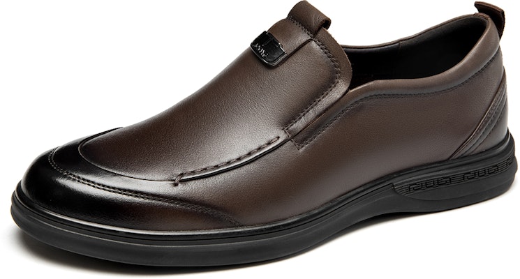 Aokang Sepatu Kulit Kasual Nyaman Formal Pria 'Cokelat' 1233114025 Order Aokang Sepatu Kulit Kasual Nyaman Formal Pria 'Cokelat' 1233114025