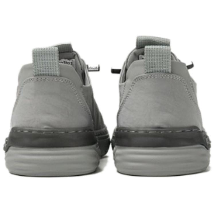 Aokang Low-Top Skateboard Sneakers 'Fashion Round Toe Grey' 圖 3