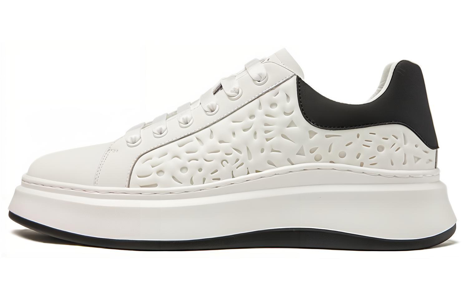 Aokang Low-Top Sneaker 'Beige Black' 1233432005