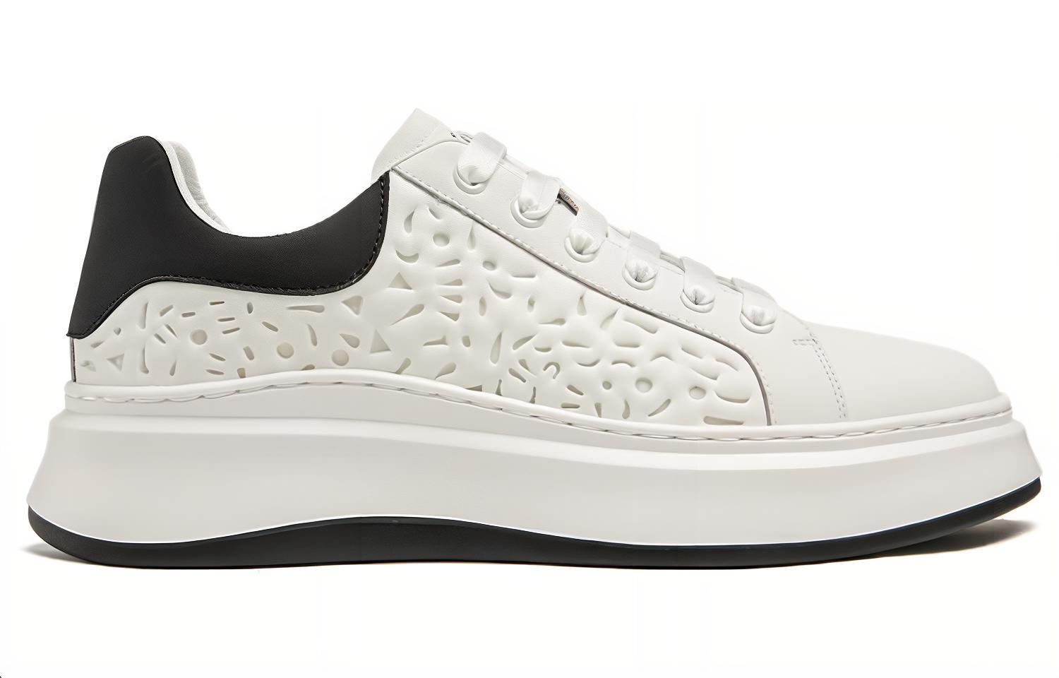 Order 아오캉 베이지 블랙 로우탑 스니커즈 1233432005